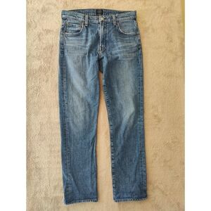 Citizens Of Humanity Blue Slim Straight Jeans